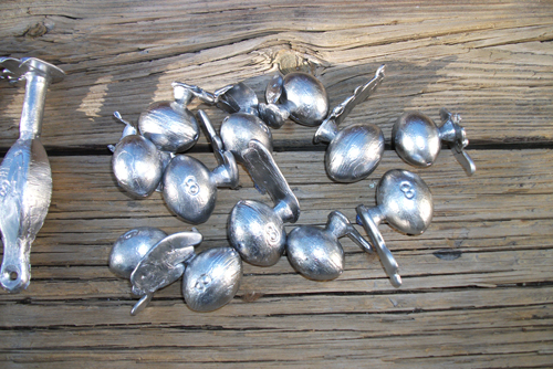 Egg sinkers are very popular in Florida for Grouper and Party Boat fishing.