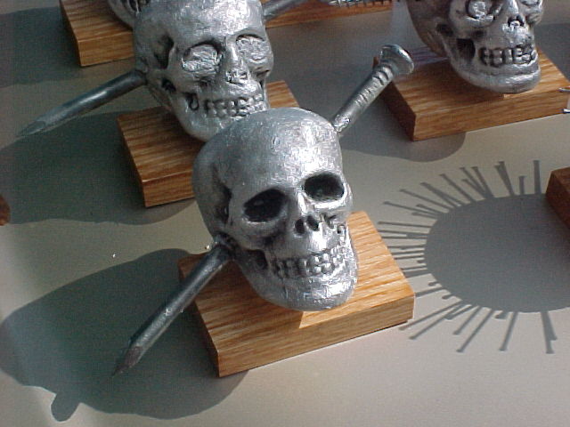 a Get The` Point Skull all finished
